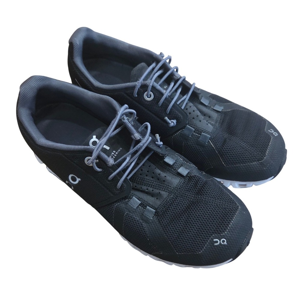 On Cloud 5 Womens Sporty Cushion Comfort Running Black Slip On Sneakers 7.5
